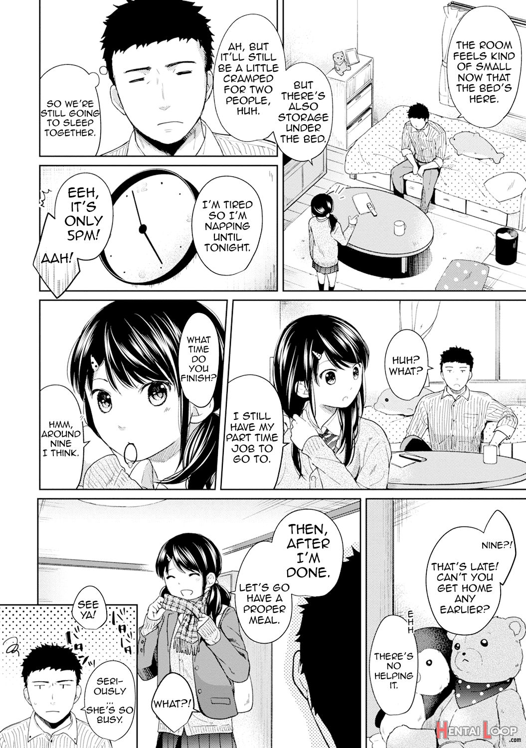 1ldk+jk Ikinari Doukyo? Micchaku!? Hatsu Ecchi!!? Ch. 1-34 page 134