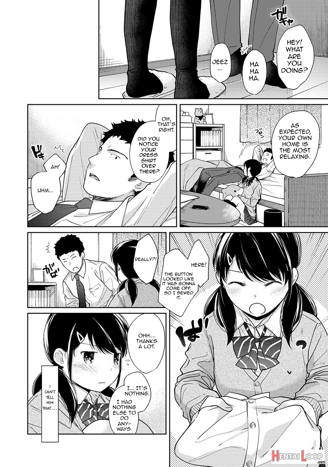 1ldk+jk Ikinari Doukyo? Micchaku!? Hatsu Ecchi!!? Ch. 1-34 page 382