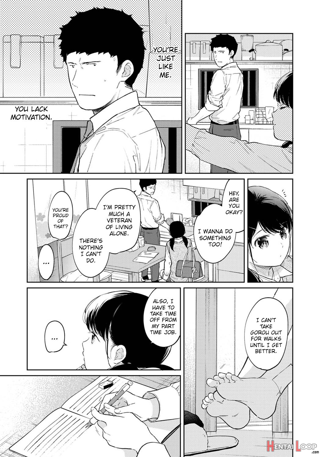 1ldk+jk Ikinari Doukyo? Micchaku!? Hatsu Ecchi!!? Ch. 1-34 page 964