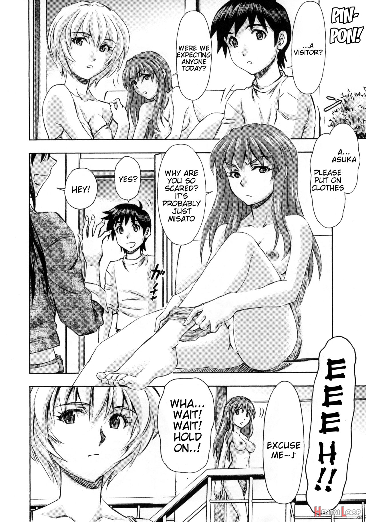 3-nin Musume No Rakuen page 3