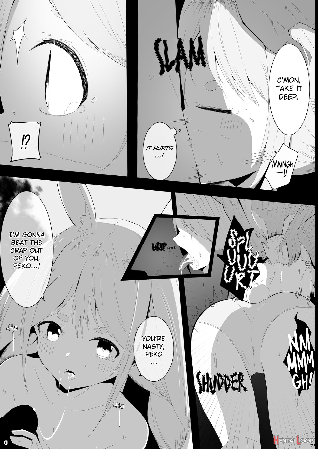 A Book Where Pekora Gets Put In Her Place By A Hypnosis App page 6