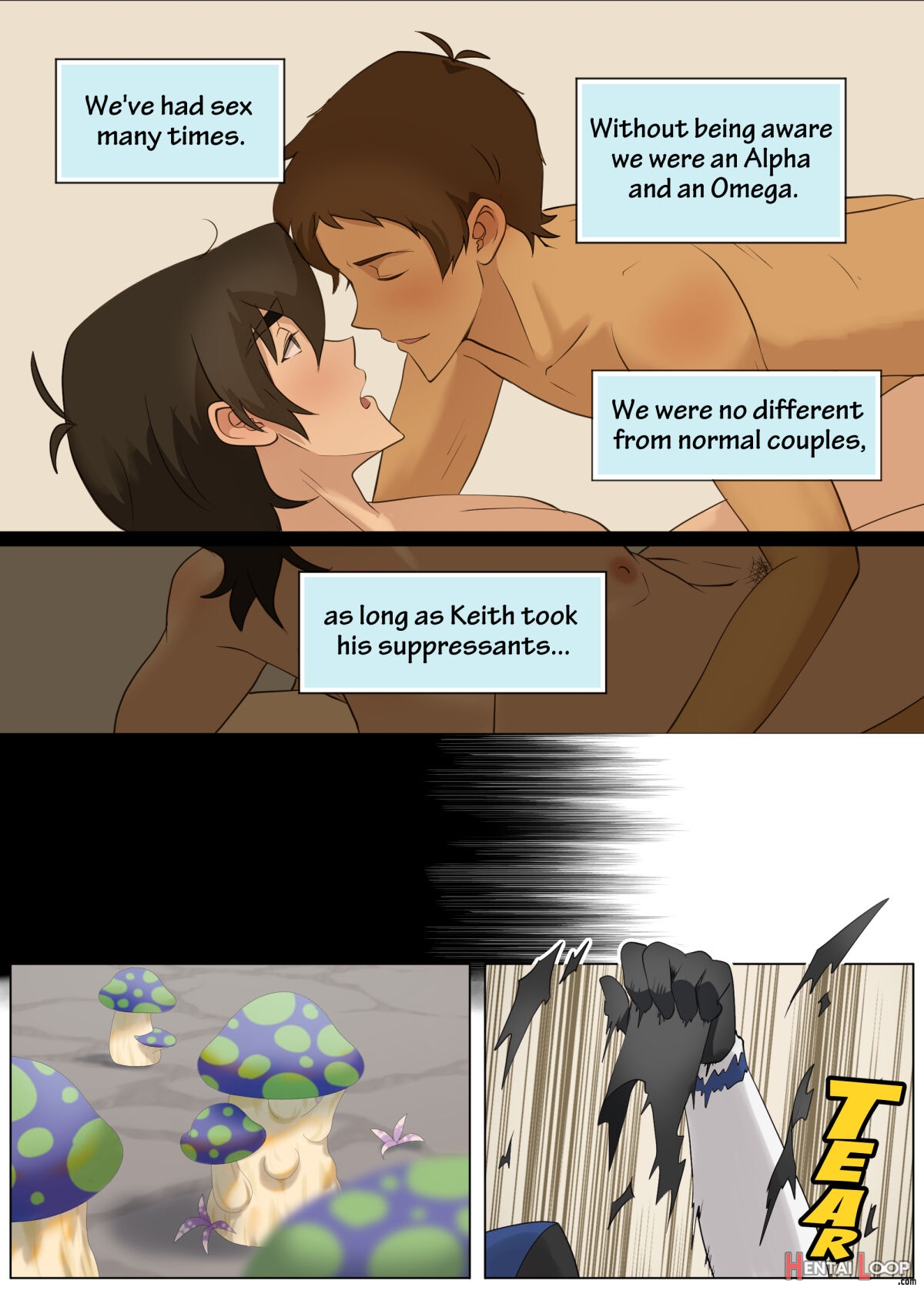 A Mating Moment! page 14