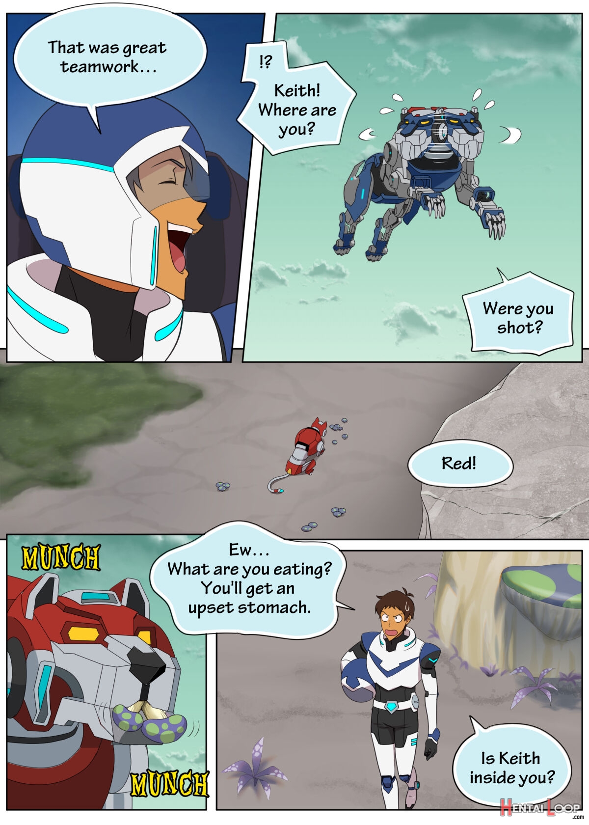 A Mating Moment! page 5