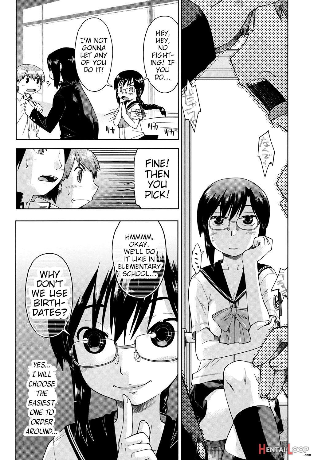 After School Together With Glasses Girl Chairman page 4