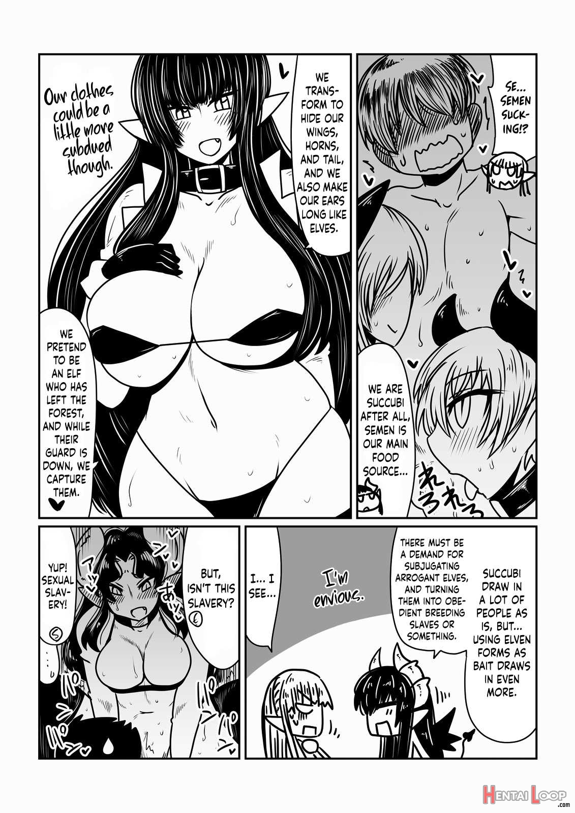 An Elf And A Succubus. page 6