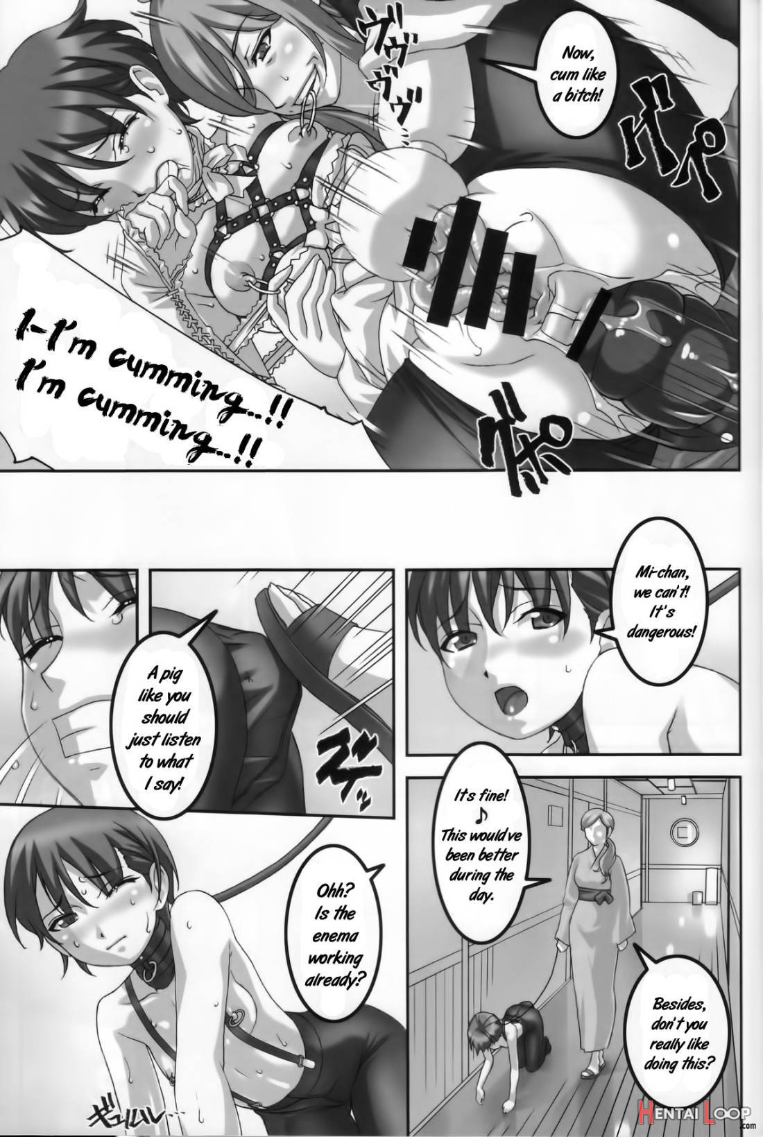 Anoko Ga Natsuyasumi Ni Ryokou Saki De Oshiri No Ana O Kizetsu Suru Hodo Naburare Tsuzukeru Manga page 15