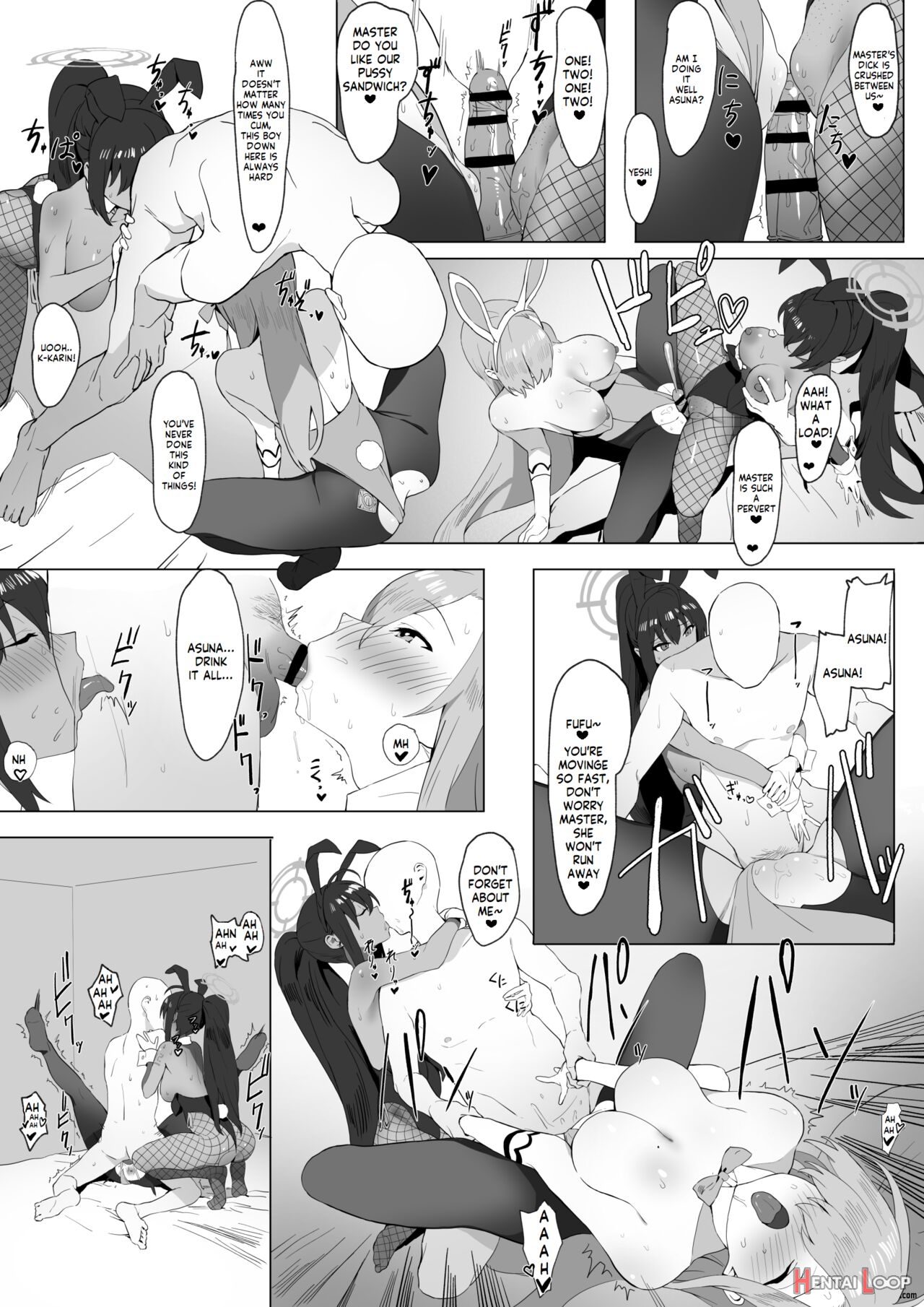 Asuna To Karin No Gohoushi page 9