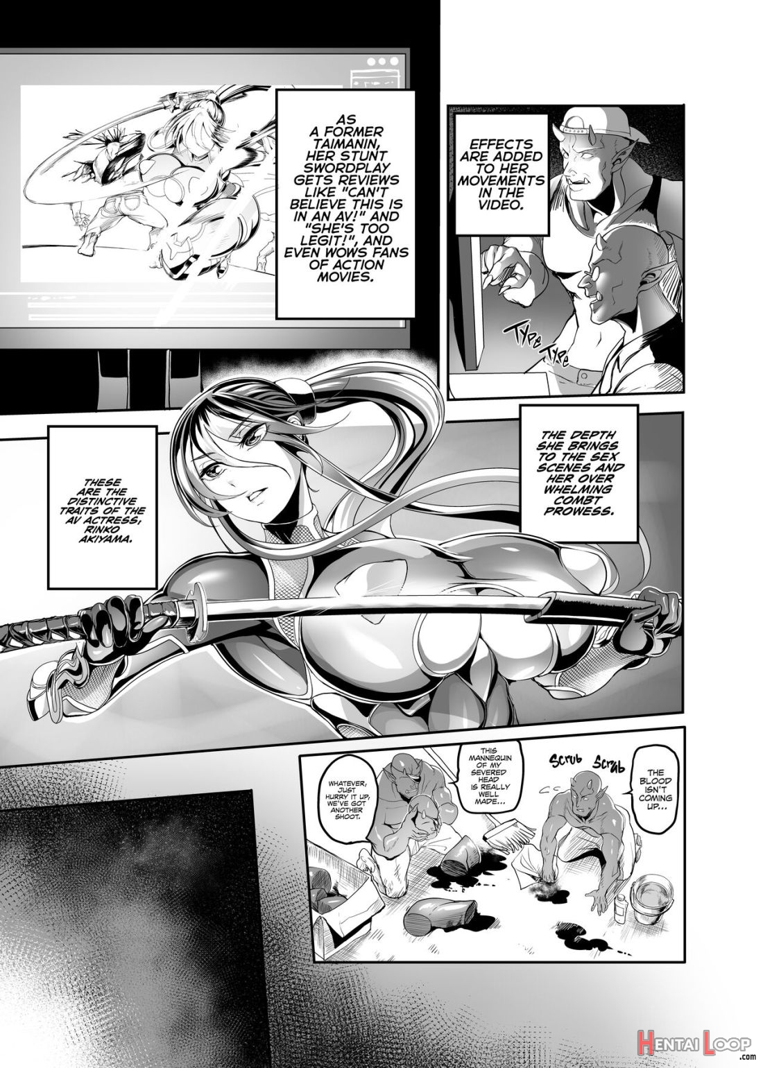 Av Joyuu Akiyama Rinko Shigoto No Ryuugi page 18