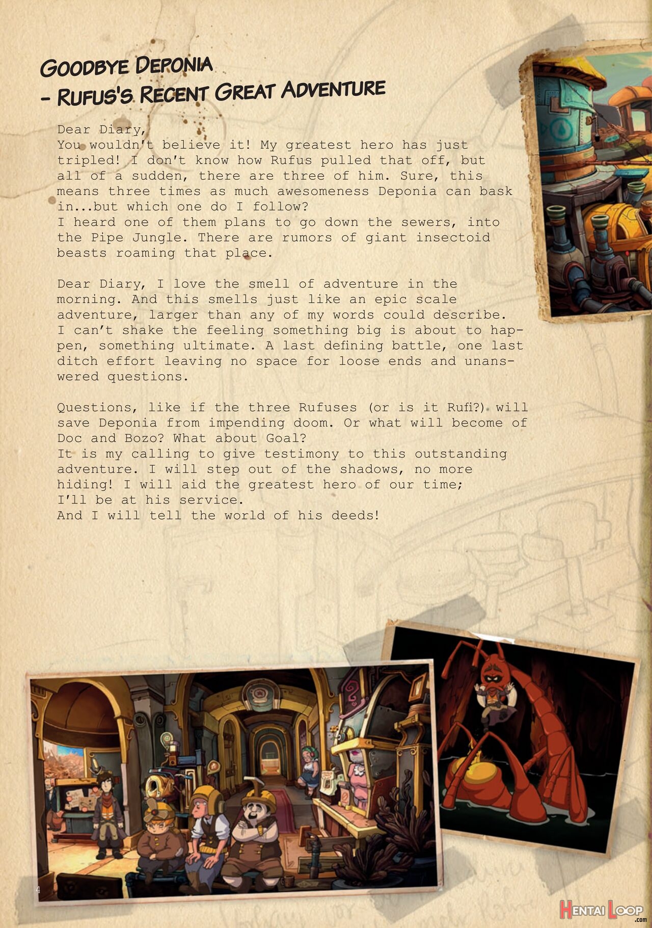 Barry's Rufus Reports Goodbye Deponia page 4