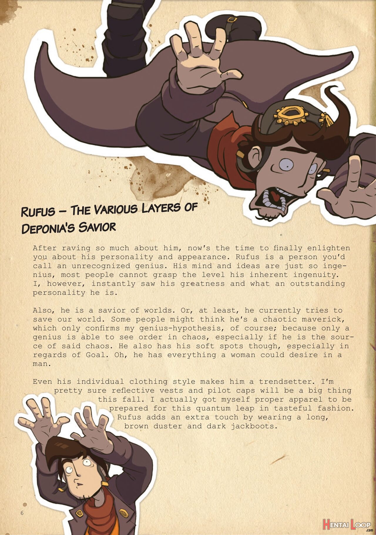 Barry's Rufus Reports Goodbye Deponia page 6