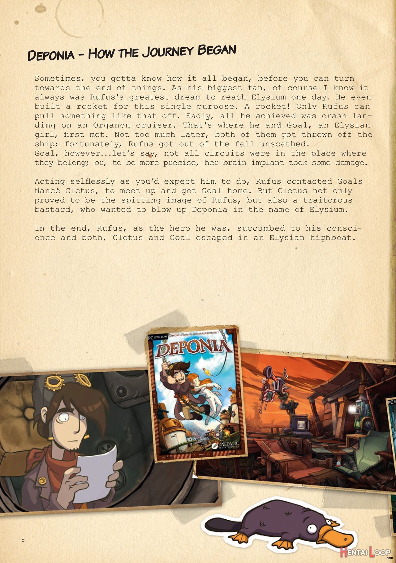 Barry's Rufus Reports Goodbye Deponia page 8