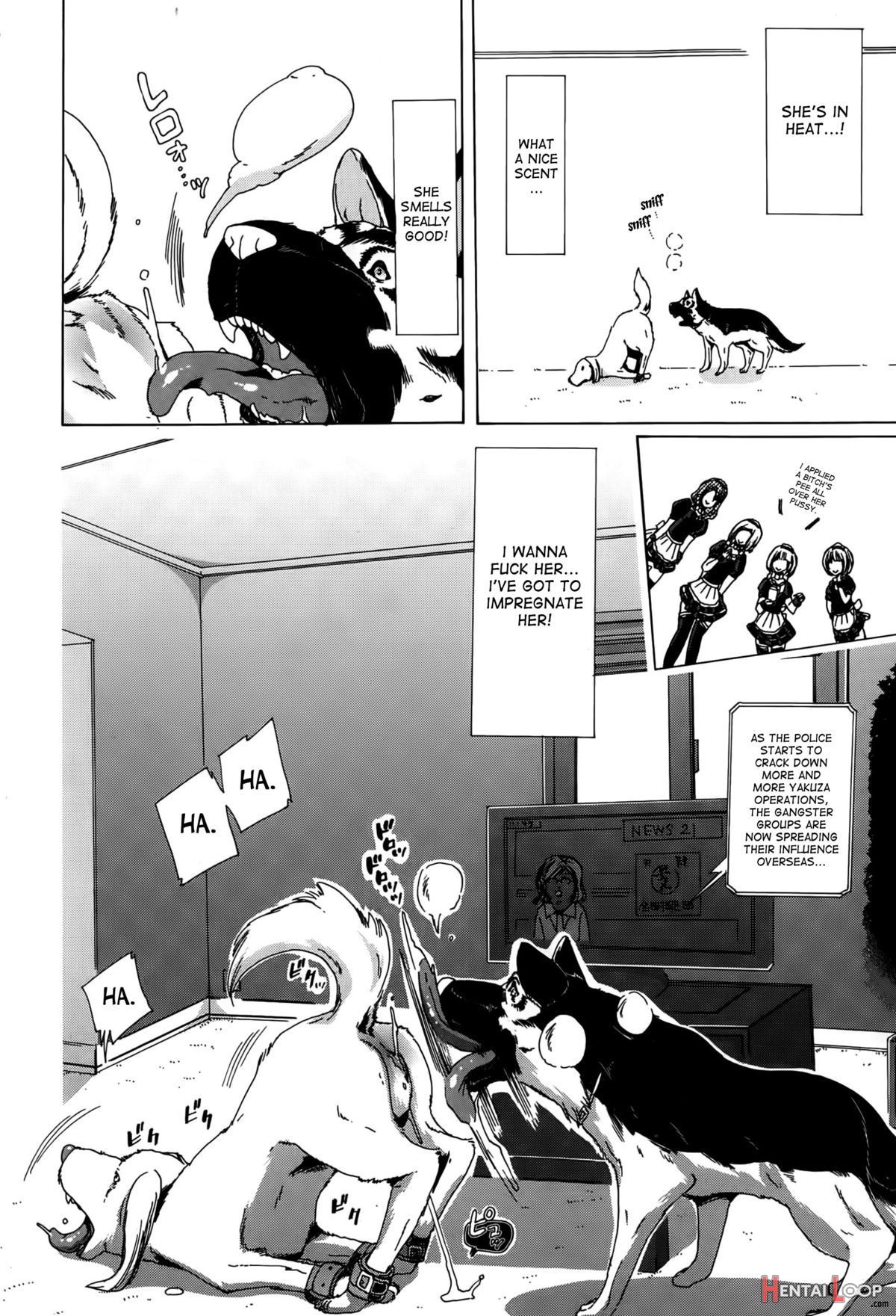 Bestiality Rape Housewife Kasumi <everyone Is Fully Trained> page 6