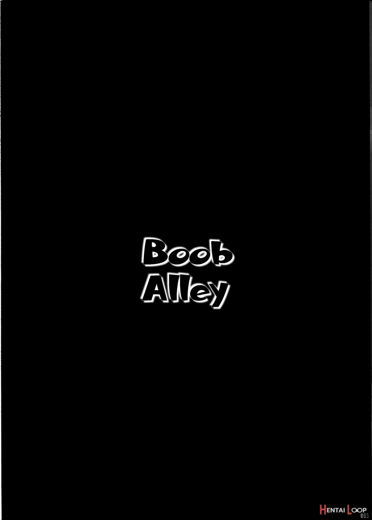 Boob Alley page 2