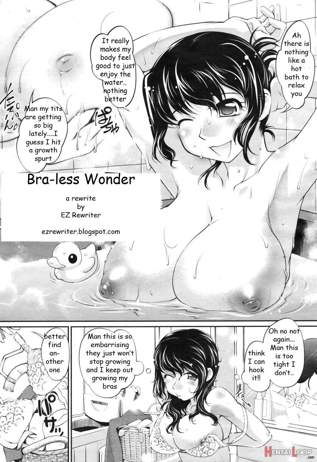 Bra-less Wonder page 1