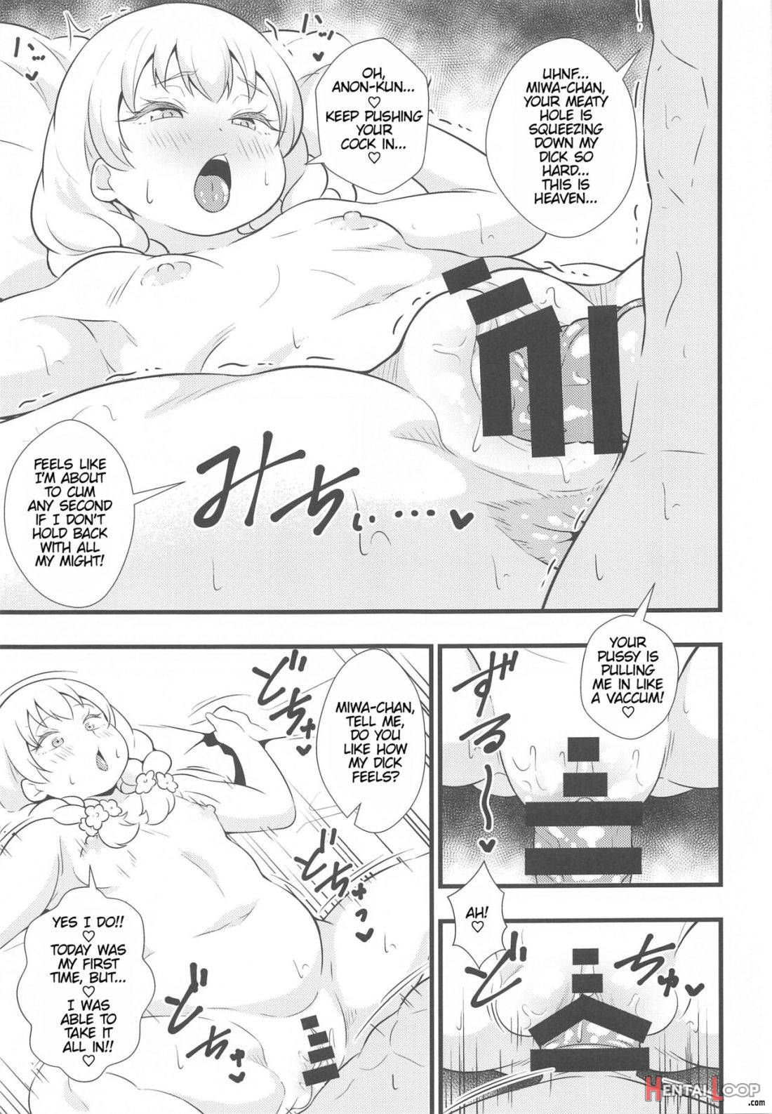 Buttokute Mo Oshi Ni Wa Yowai Miwa-chan page 12