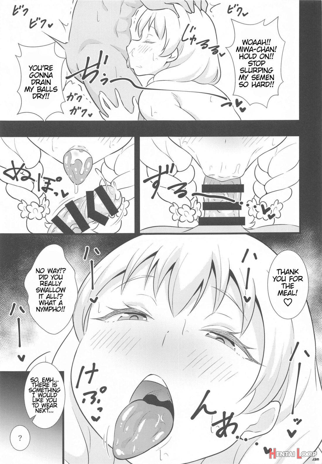 Buttokute Mo Oshi Ni Wa Yowai Miwa-chan page 8