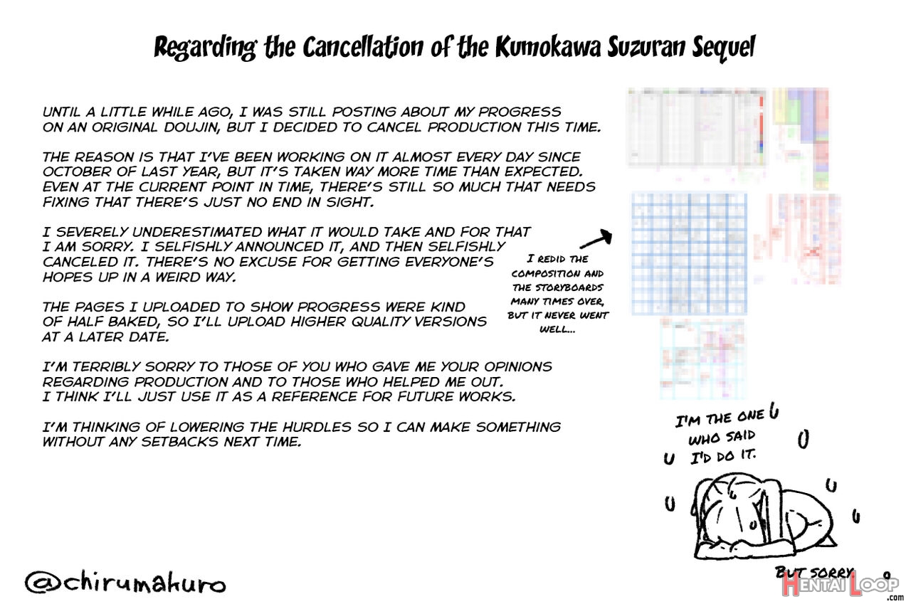 Cancelled Kumokawa Suzuran Sequel page 9