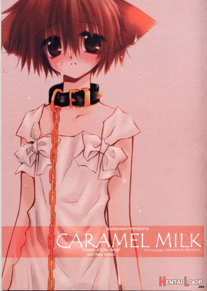 Caramel Milk page 1