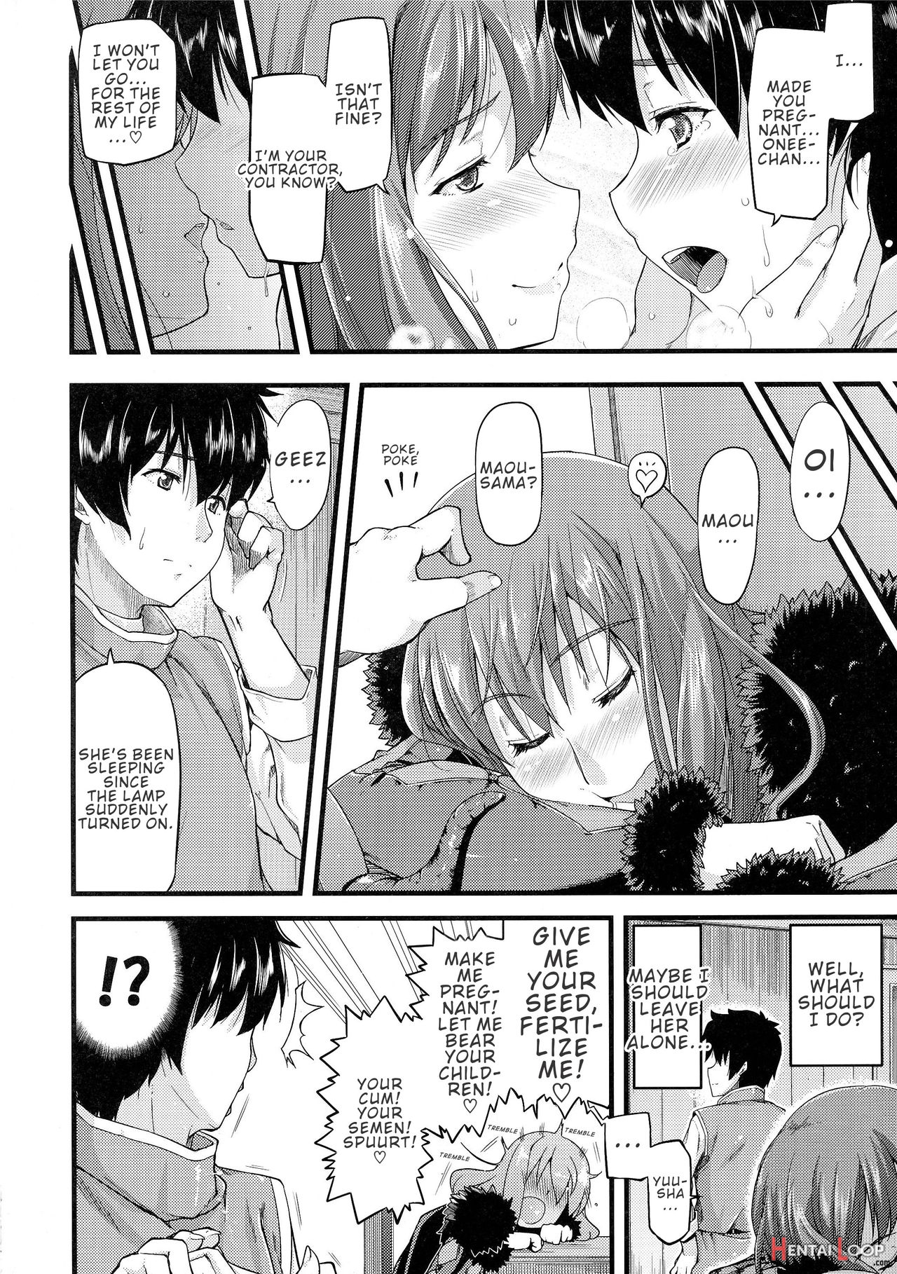 Chibiyuu -yuusha Wa Maou Ni Xxsarechaimashita.- page 28