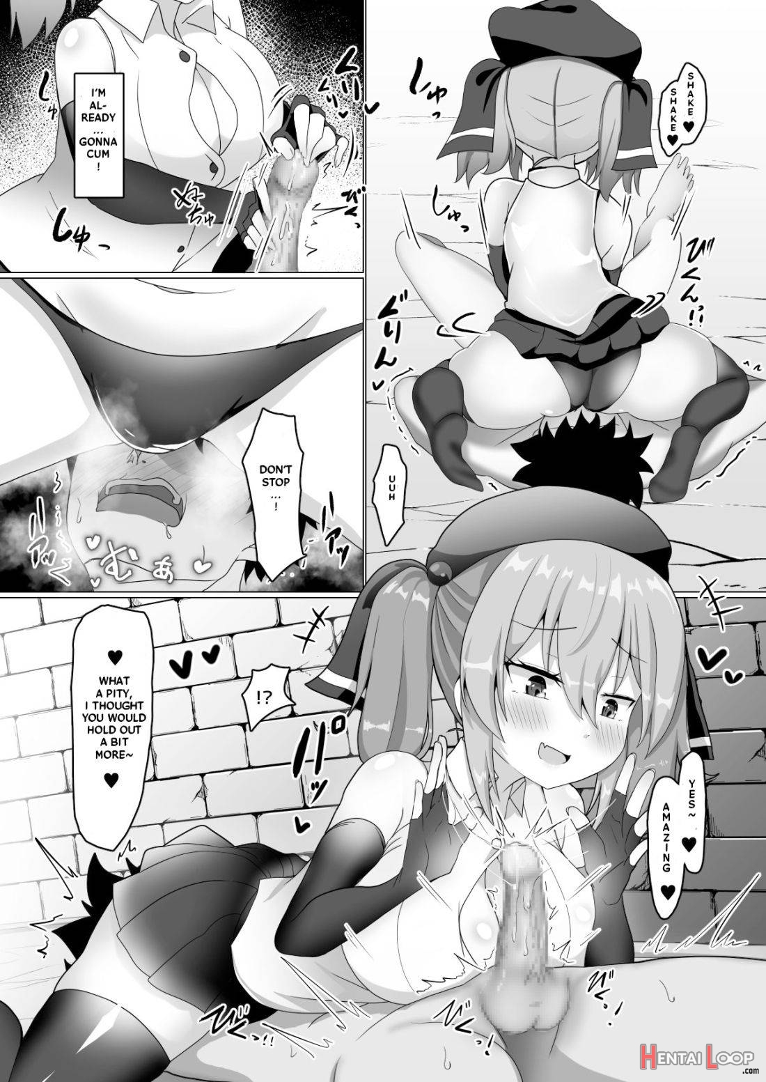 Chichi Ga Dekai Dake No Touzoku Musume Nanka Ni Makeru Wake Nai Daro!! page 14