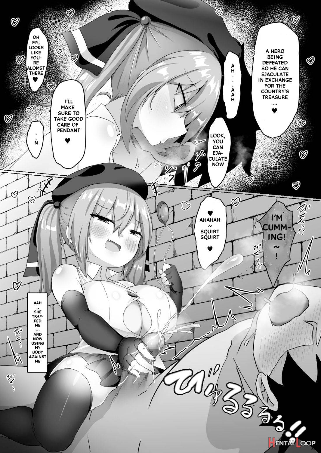 Chichi Ga Dekai Dake No Touzoku Musume Nanka Ni Makeru Wake Nai Daro!! page 18