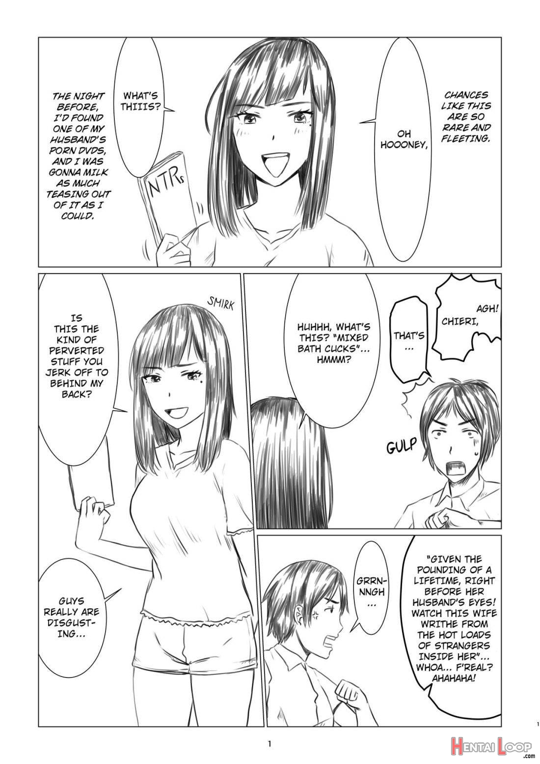 Chieri-san Wa Makerarenai! Netorase Konyoku Onsen page 2