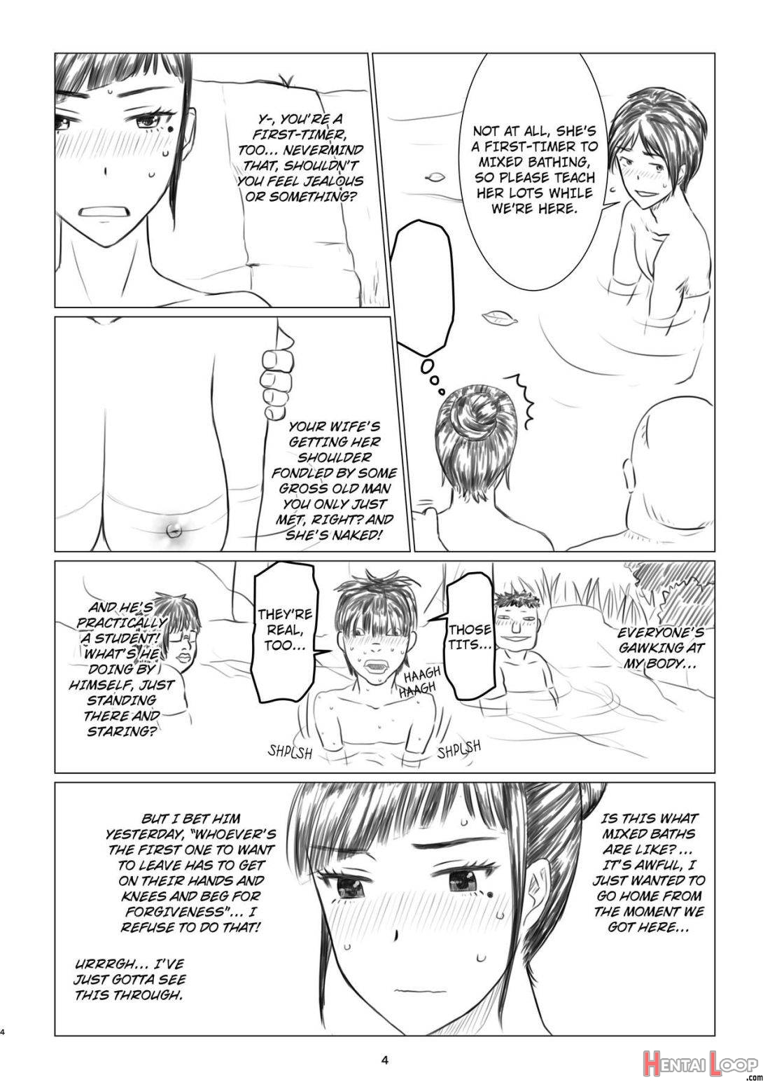 Chieri-san Wa Makerarenai! Netorase Konyoku Onsen page 5