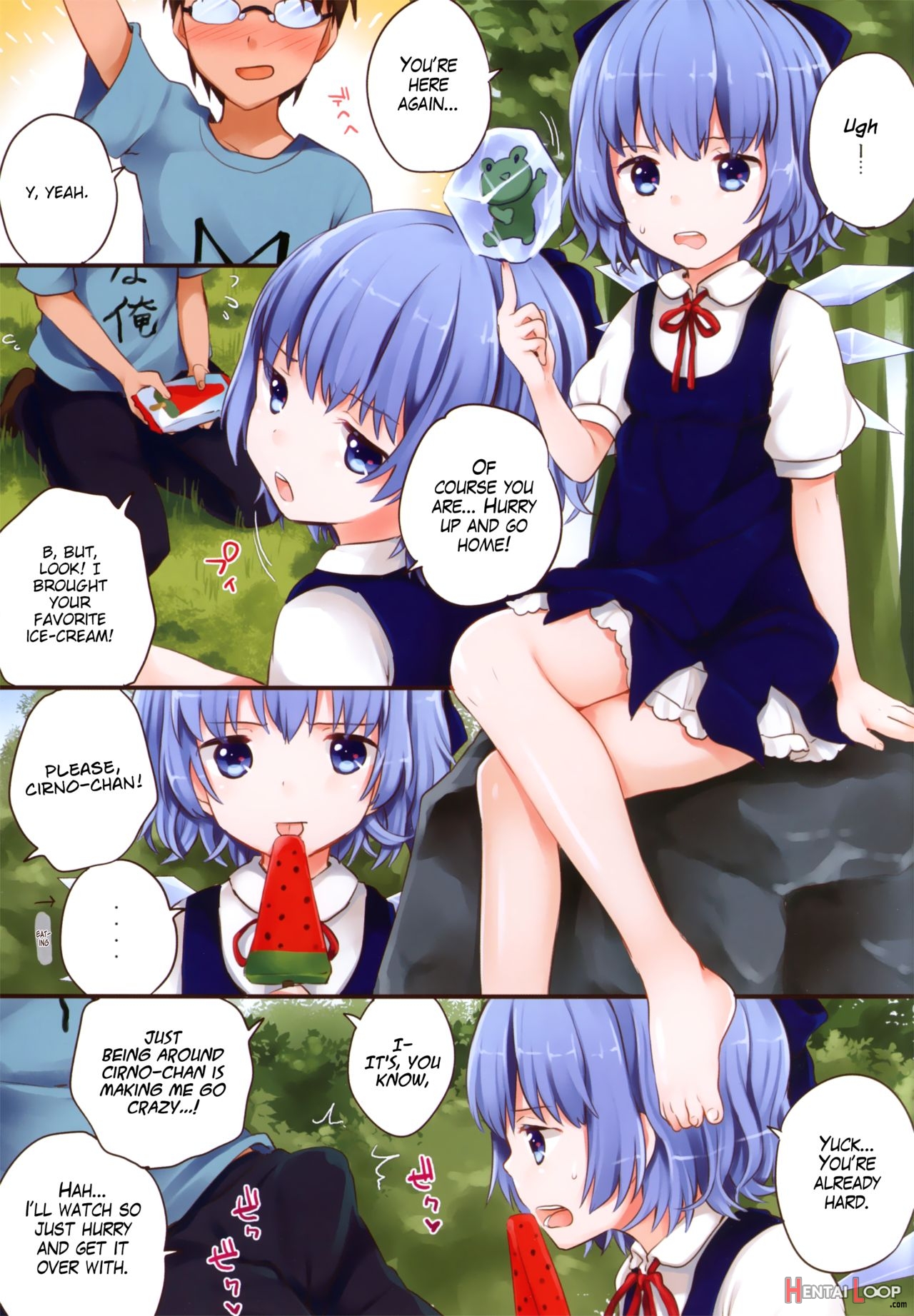 Cirno-chan Ni Oazuke Saretai Hito Muke page 3