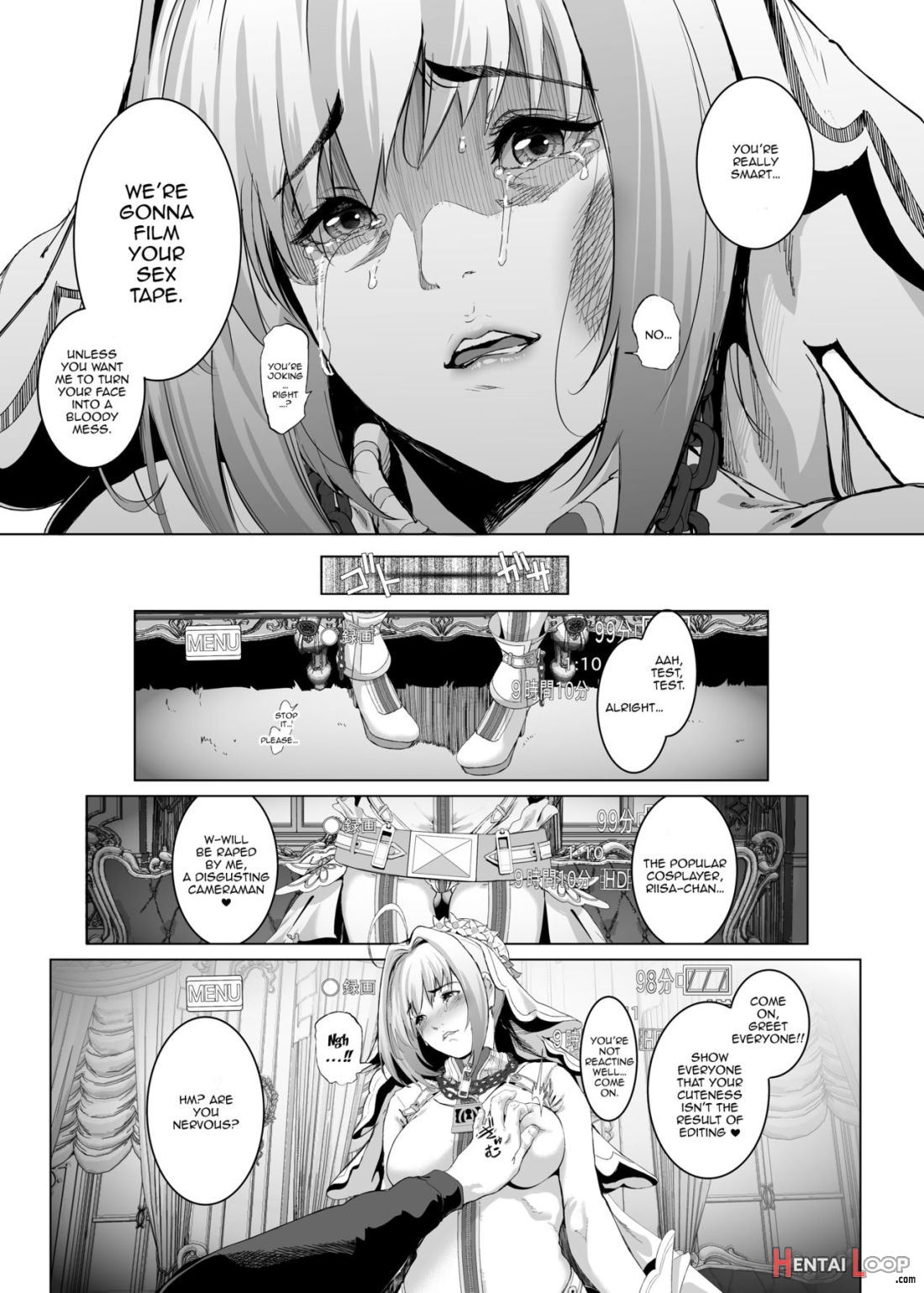 Cos Wa Midara Na Kamen ~kuso Namaiki Geneki Jk Layer Fgo Cos De Kosatsu Studio Kyouiku Rape Hen~ page 12