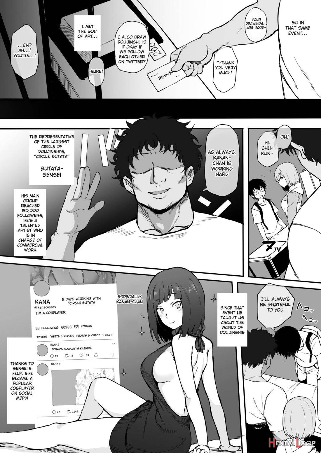 Cosplayer Kanojo Ntr Manga page 6