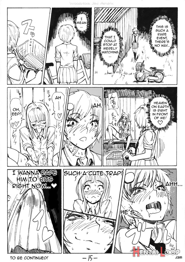 Crossdressing Outdoors Feels Good Ch. 1-2 page 23