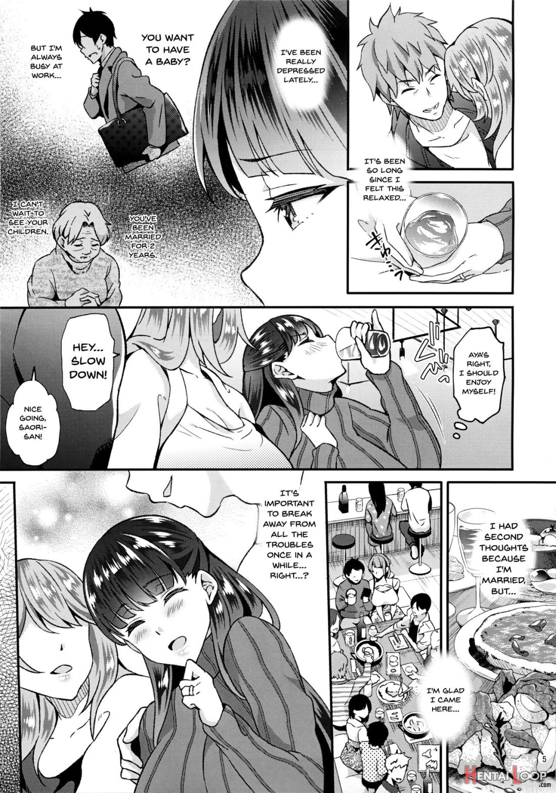 Dahlia ~free Sex Dekiru Kikonsha Goukon To Nagasareyasui Hitozuma No Hanashi~ page 4