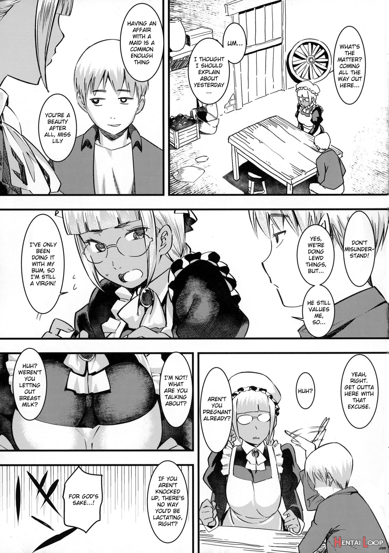 Daitensai! Kasshoku Kokumaro Funnyuu Maid!!! page 12