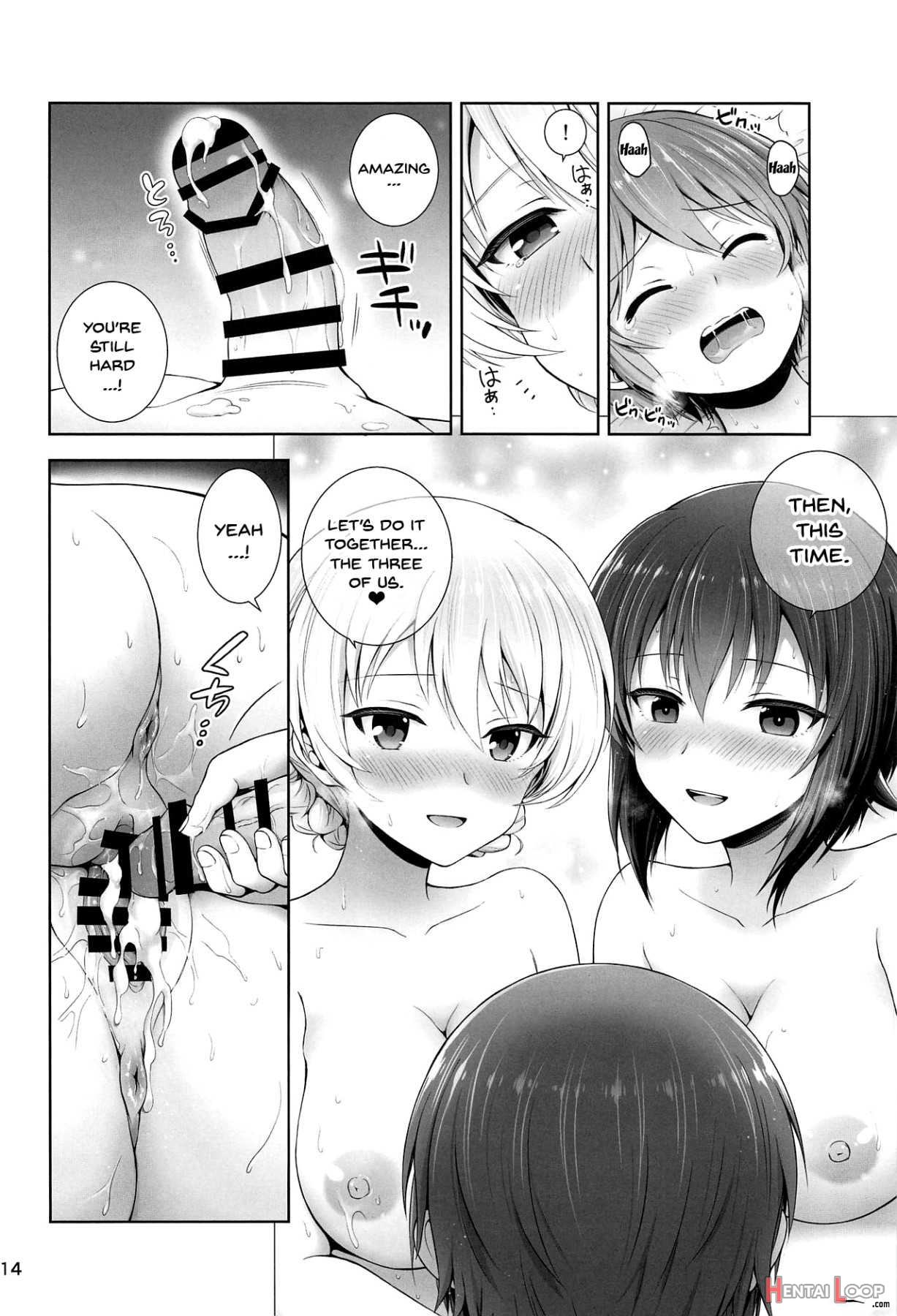 Darjeeling And Maho's Love Promise page 13