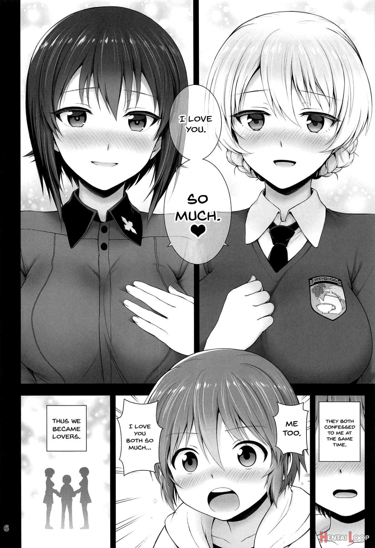 Darjeeling And Maho's Love Promise page 5