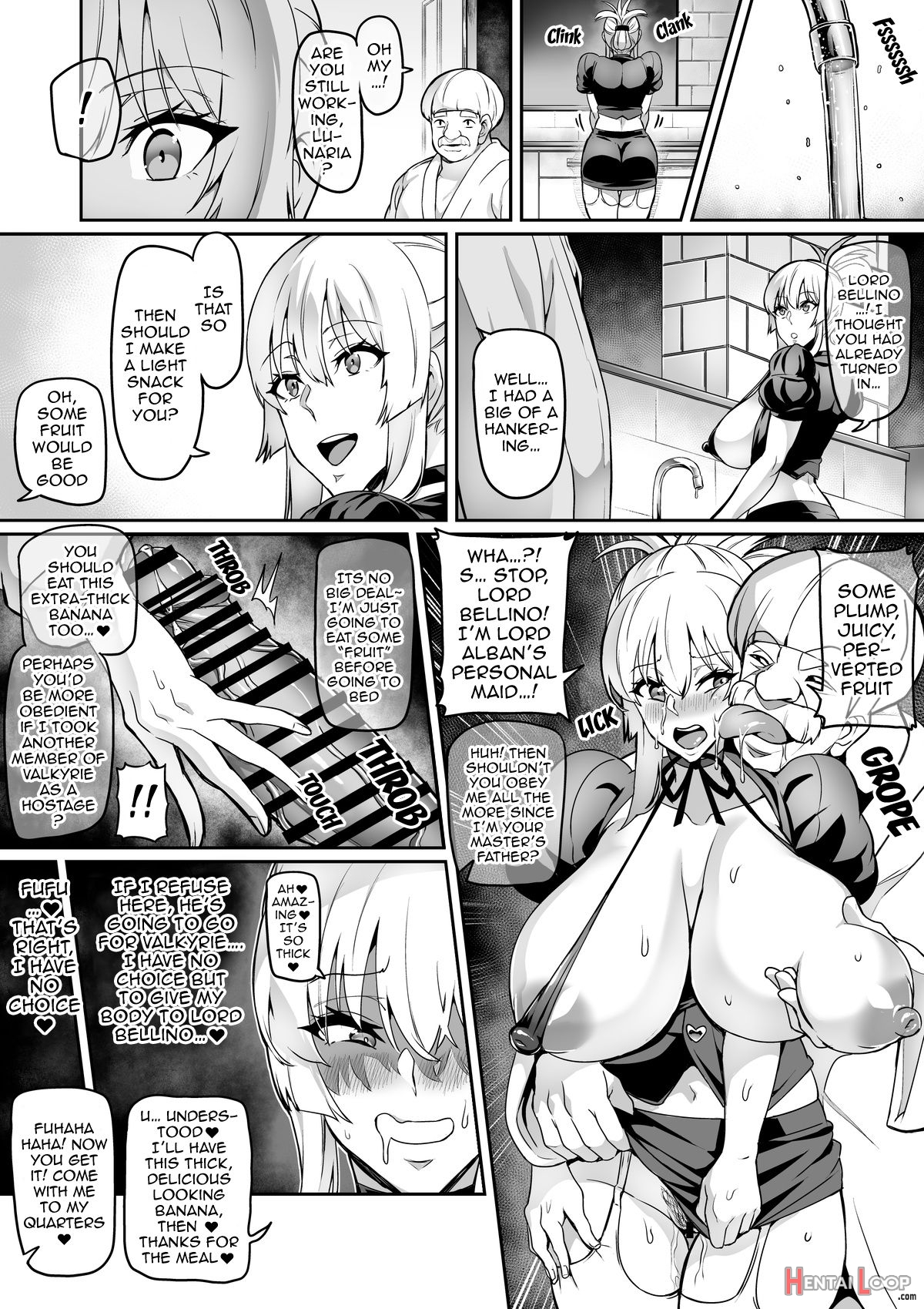 Demon Slaying Battle Princess Cecilia If Lunaria And The Trap Of The Perverted Royal Family ~feces Serving Edition~ page 7