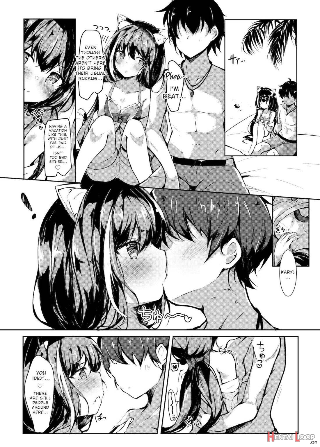 Deredere Kyaru-chan To Mizugi De Ecchi page 3