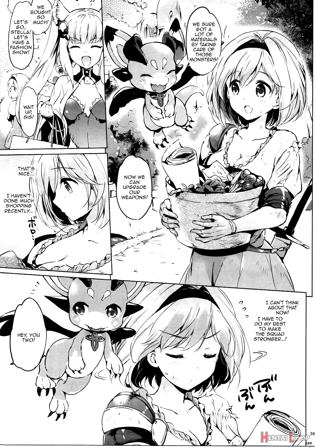 Djeeta-chan No Renai Battle Na Hibi Ep. 2.5 page 37