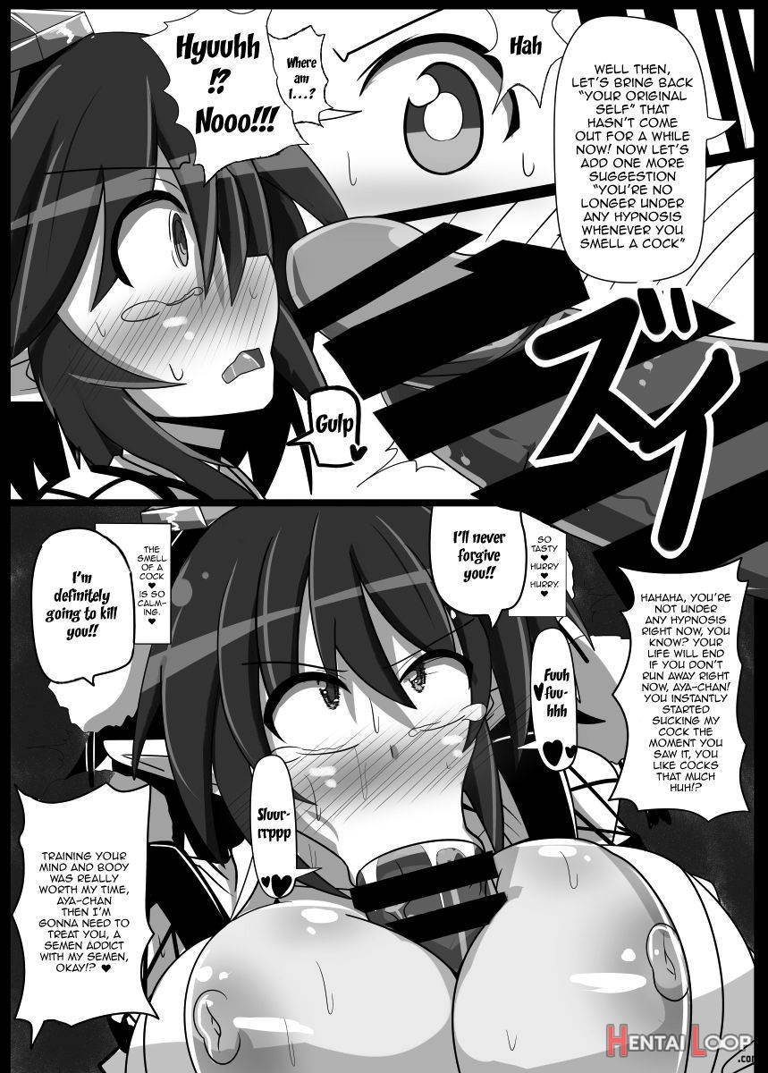 Dokusen Scoop! Kyousei Love Love Shameimaru Aya Micchaku! page 20