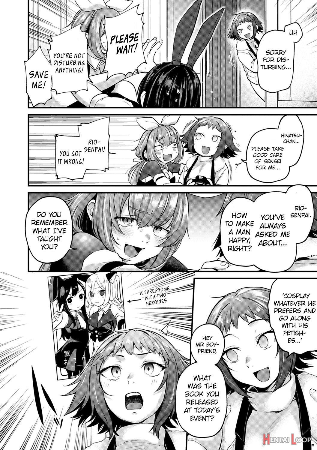 Doujin Sakka Wa After 3p No Yume O Miru Ka page 14