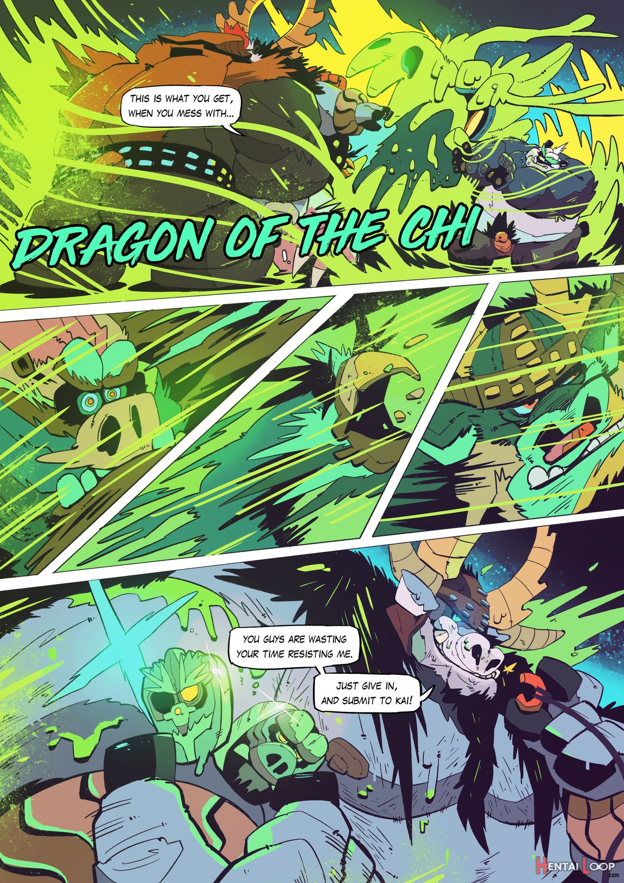 Dragon Of The Chi page 35