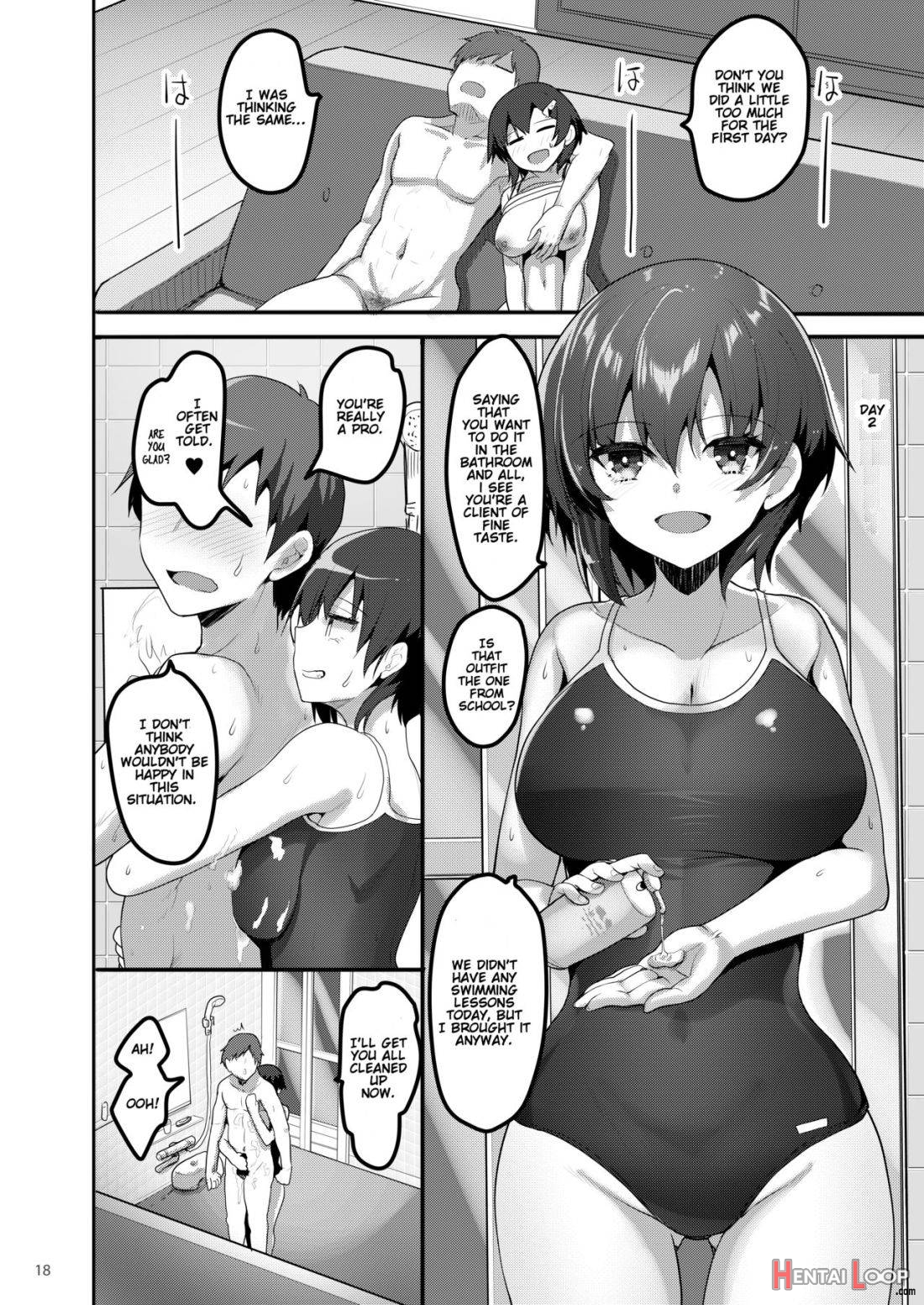 Ecchi Na Omise Ni Denwa Shitara Classmate Ga Dete Kita Hanashi page 17