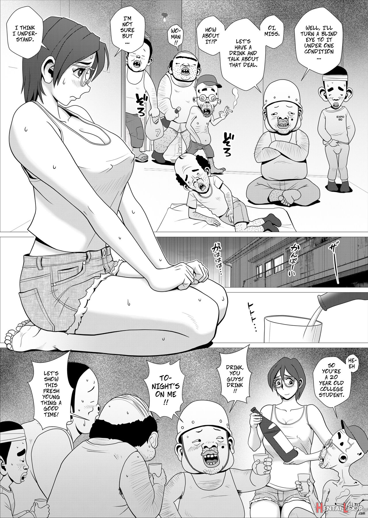 Ero Hitozuma Ga Jd Datta Koro No Eroi Rinkan Taikendan -- Happy Cuckold Husband 5: Sexy Wife Tells Her Erotic College Gangbang Story page 12
