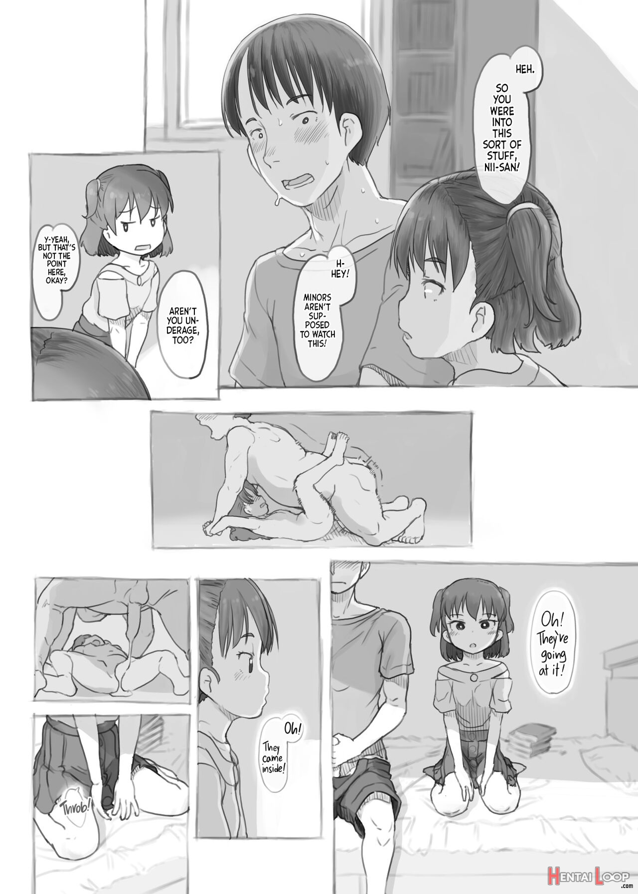 Fap Sessions With My Little Sister! page 12