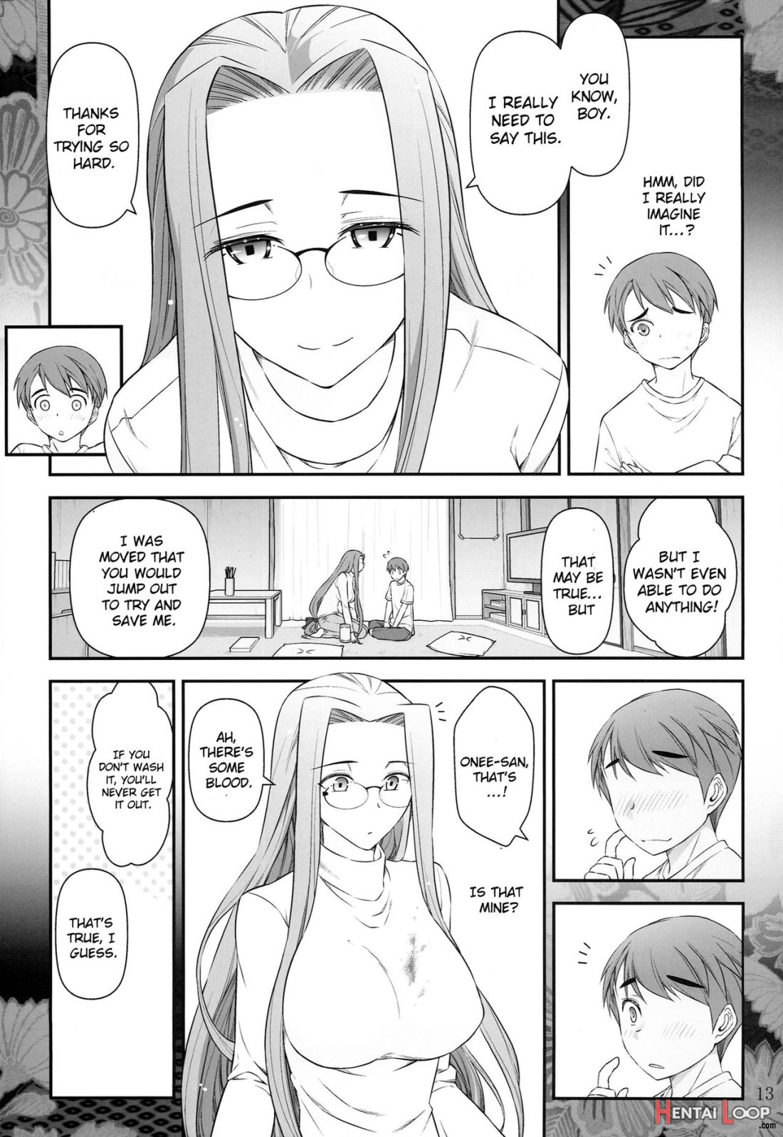 Fate/stay Night Rider-san To Shounen No Nichijou page 14