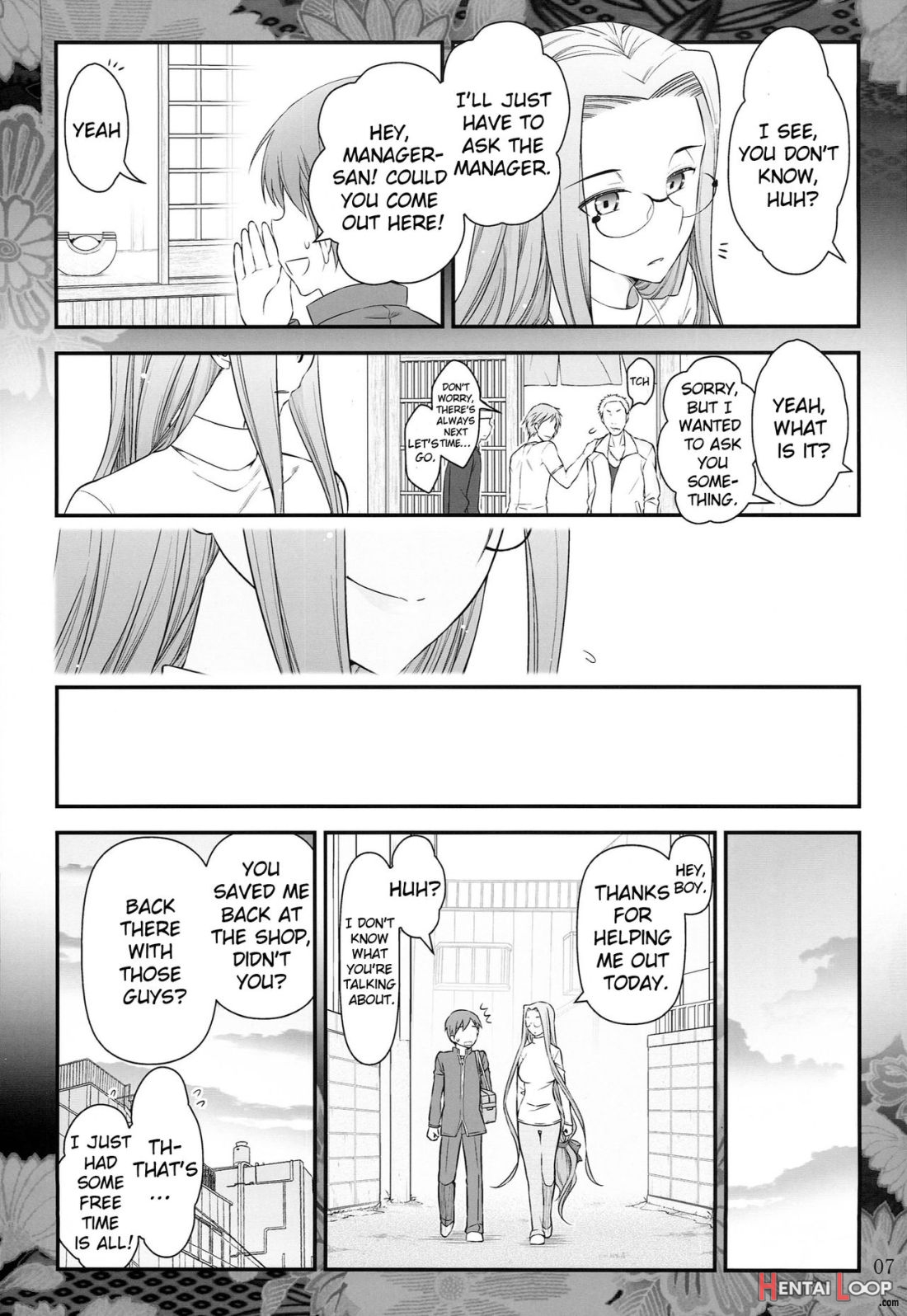 Fate/stay Night Rider-san To Shounen No Nichijou page 8