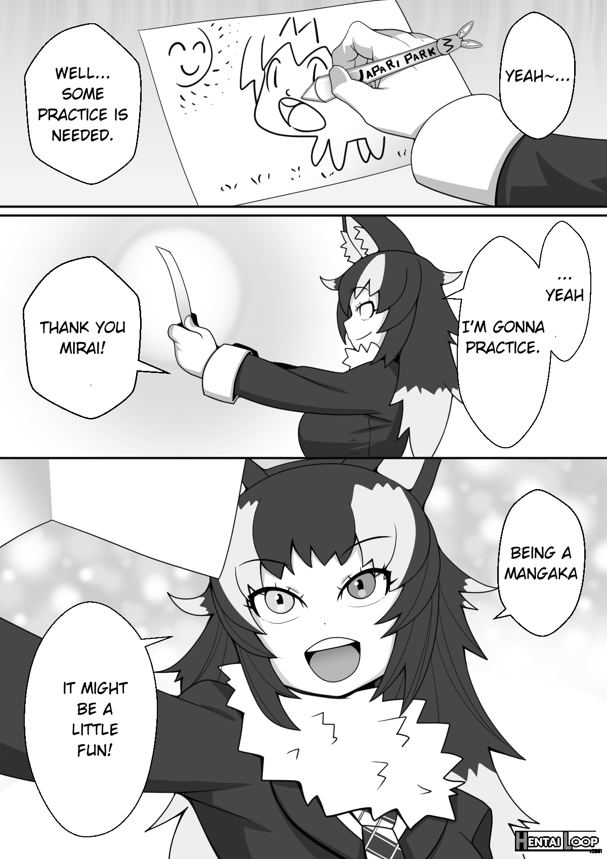 Fennec Ga Shokushu Ni Yarareru No Da!! page 25