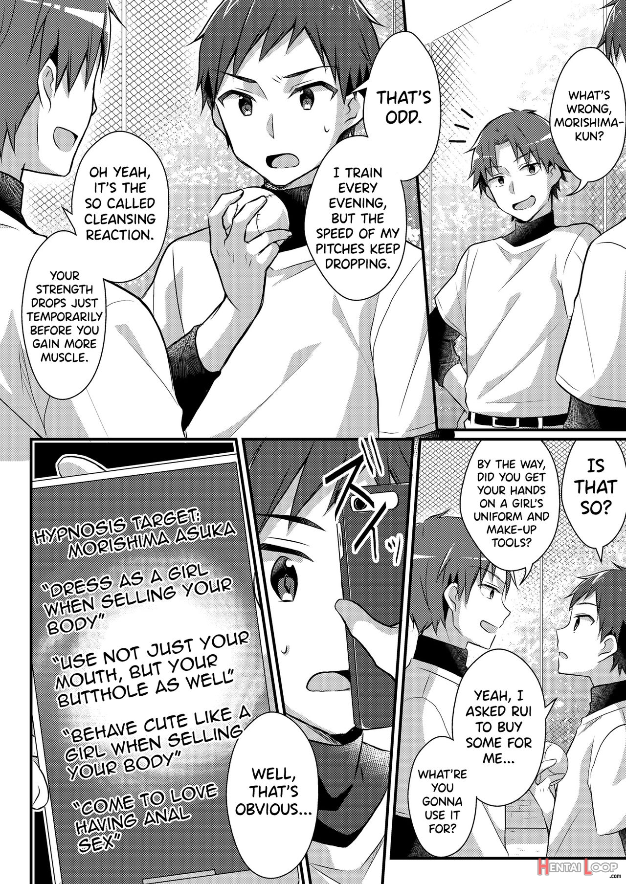 Former Baseball Club's Ace ♂ Is A Sexual Relief Pet ♀ page 6