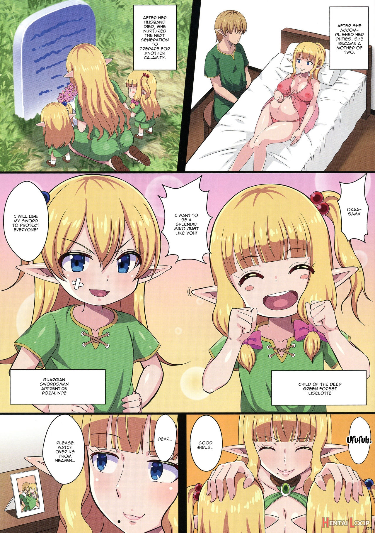 Fukushuu No Elf Lieselotte Zero ~inran Hitozuma Renzoku Zecchou Rinkan Ishukan Dosukebe Kairaku Ochi!~ page 3