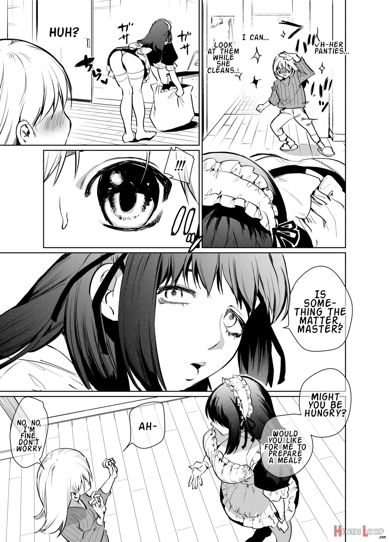 Futanari Maid No Ribon-chan page 4